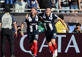El cariñoso reencuentro de Ocampos y Acuña en el Mundial de Clubes