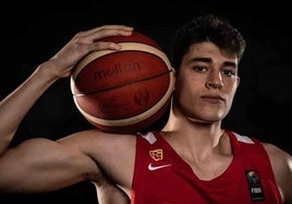 David Gómez, canterano del Betis Baloncesto, convocado con la España B, el equipo 'satélite' de la selección absoluta