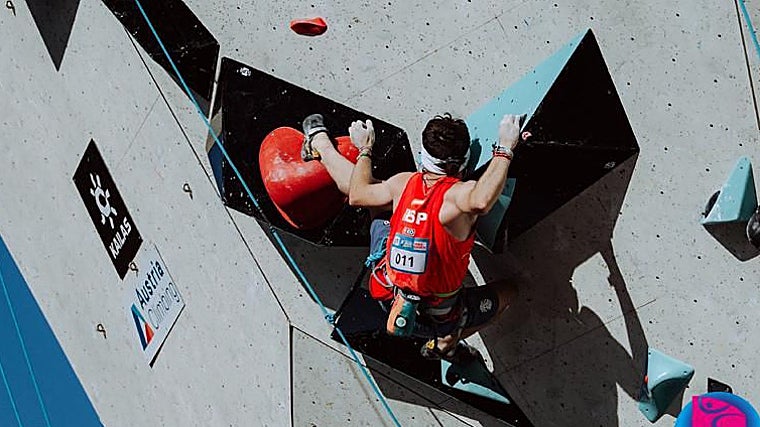 Cinco medallas y mucha ilusión para la paraescalada española en Innsbruck