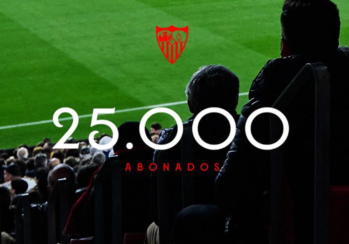 El Sevilla alcanza las 25.000 renovaciones a tres días de que acabe la campaña de abonados
