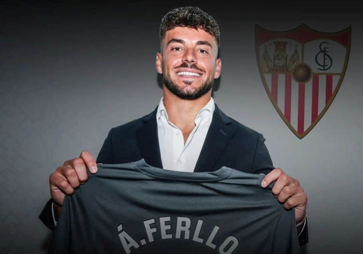 Álvaro Fernández, portero del Sevilla FC