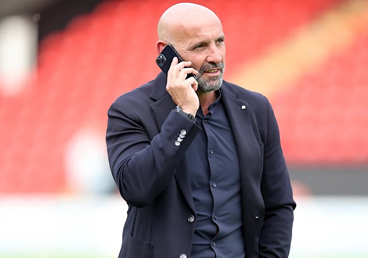 Monchi, actual director deportivo del Aston Villa inglés