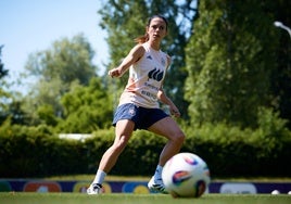 Una mejoría de récord: Aitana ya se entrena en Suiza y amenaza a Portugal