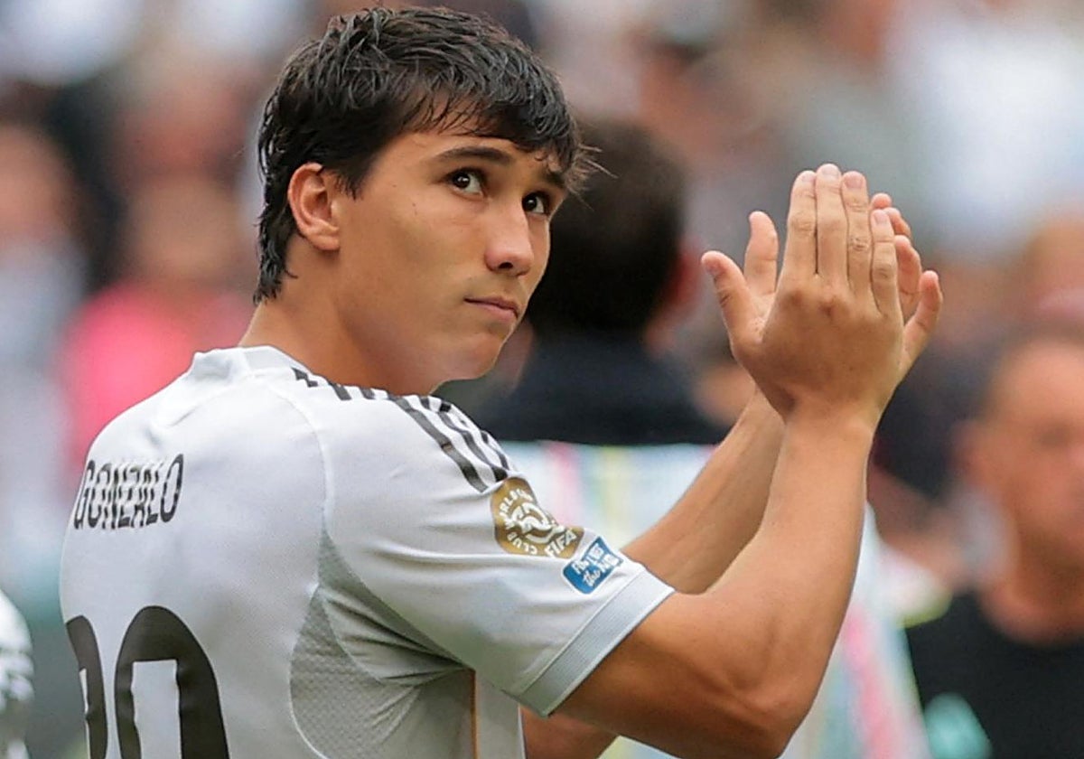 Gonzalo, tras el triunfo del Madrid ante la Juve en el Mundial de clubes