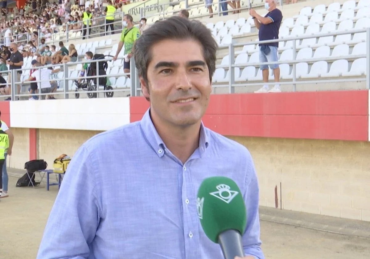 Ángel Haro, presidente del Betis