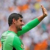 El calentón de Courtois: «Si crees a cuatro tuiteros que piensan que el nivel del Mundial es una mierda, te equivocas»