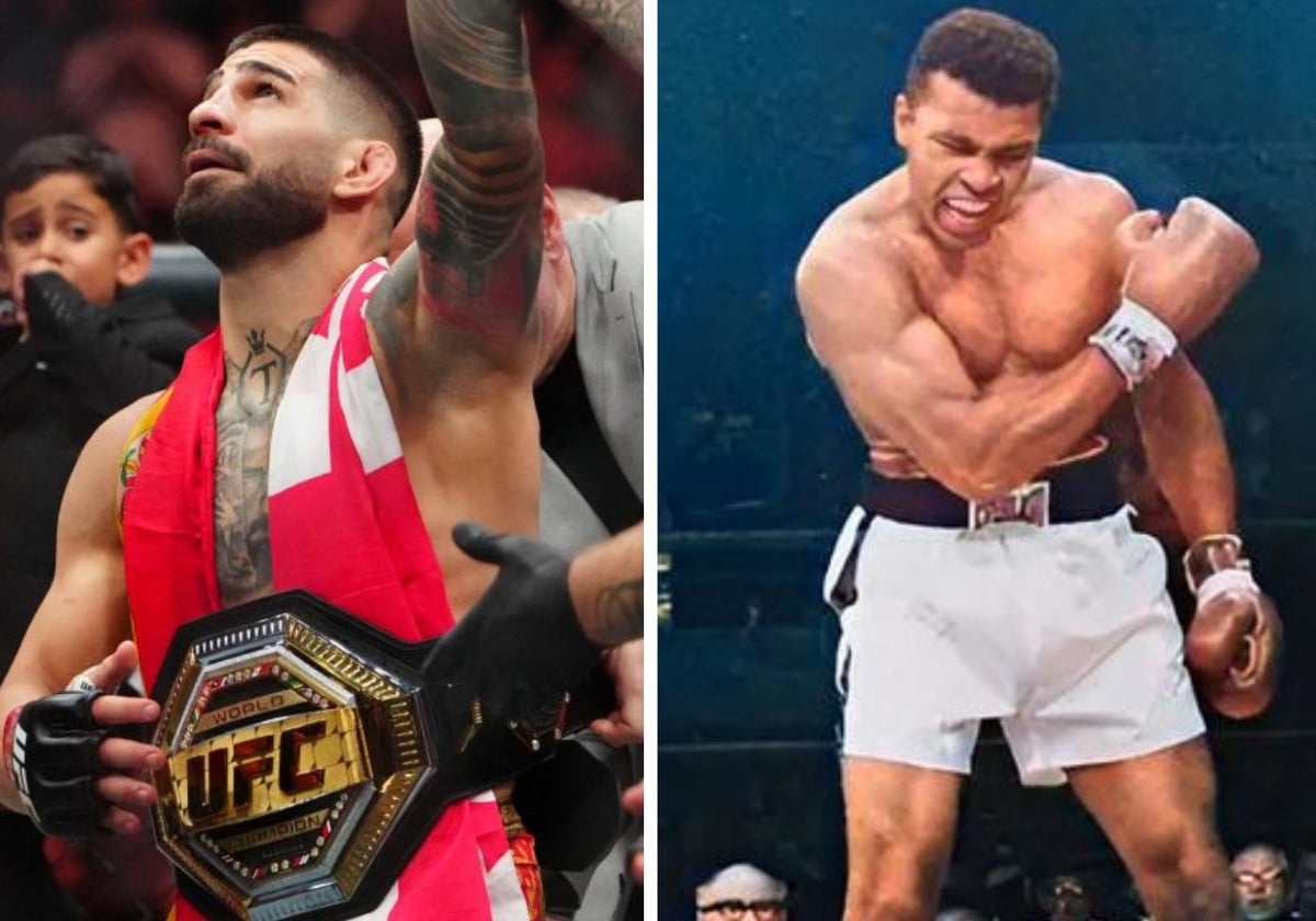 Ilia Topuria y Muhammad Ali