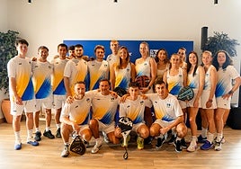 Ucrania presenta en Madrid sus selecciones masculina y femenina para la FIP Euro Padel Cup 2025