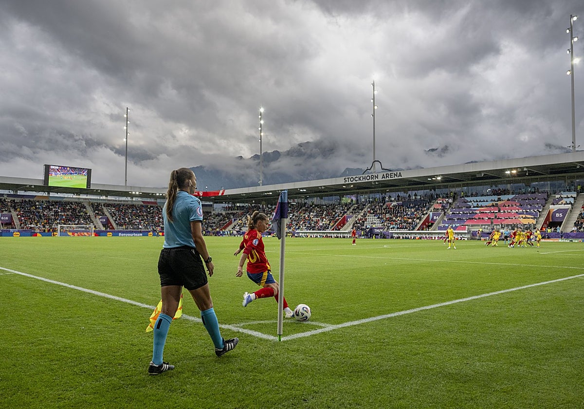 El España - Bélgica se jugó entre nubarrones