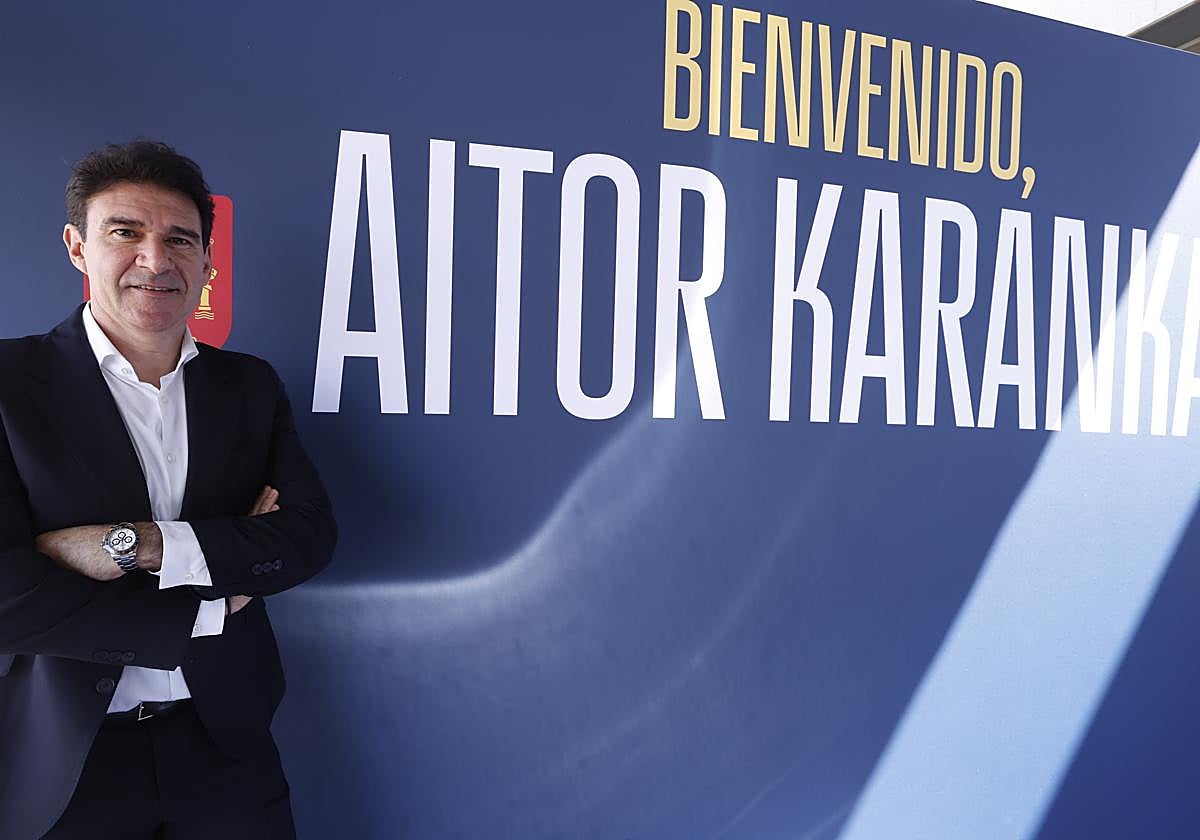 Aitor Karanka, nuevo director de la selección española de fútbol