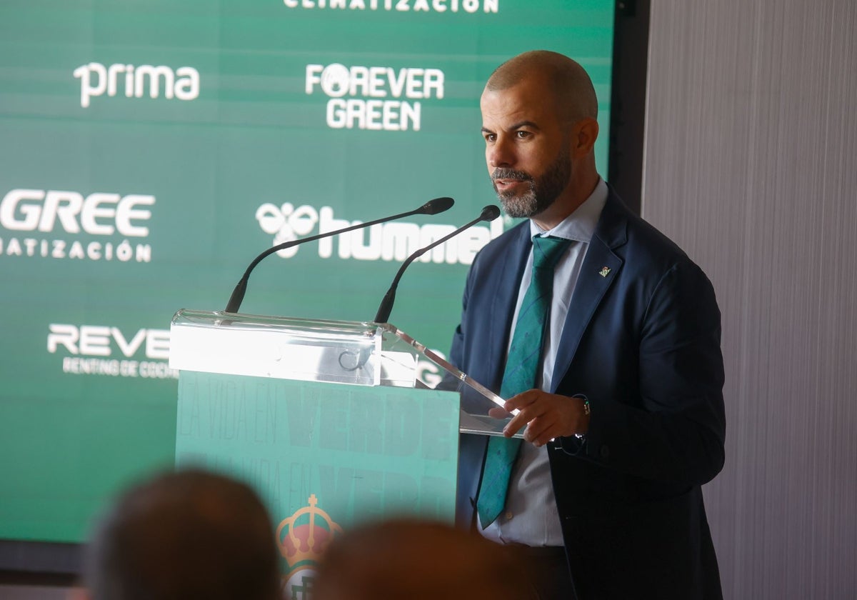 Manu Fajardo, director deportivo del Real Betis