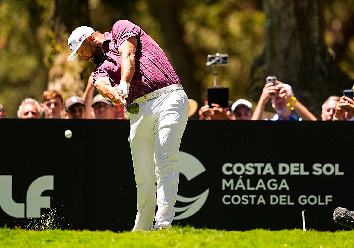 Jon Rahm, en la jornada de este viernes