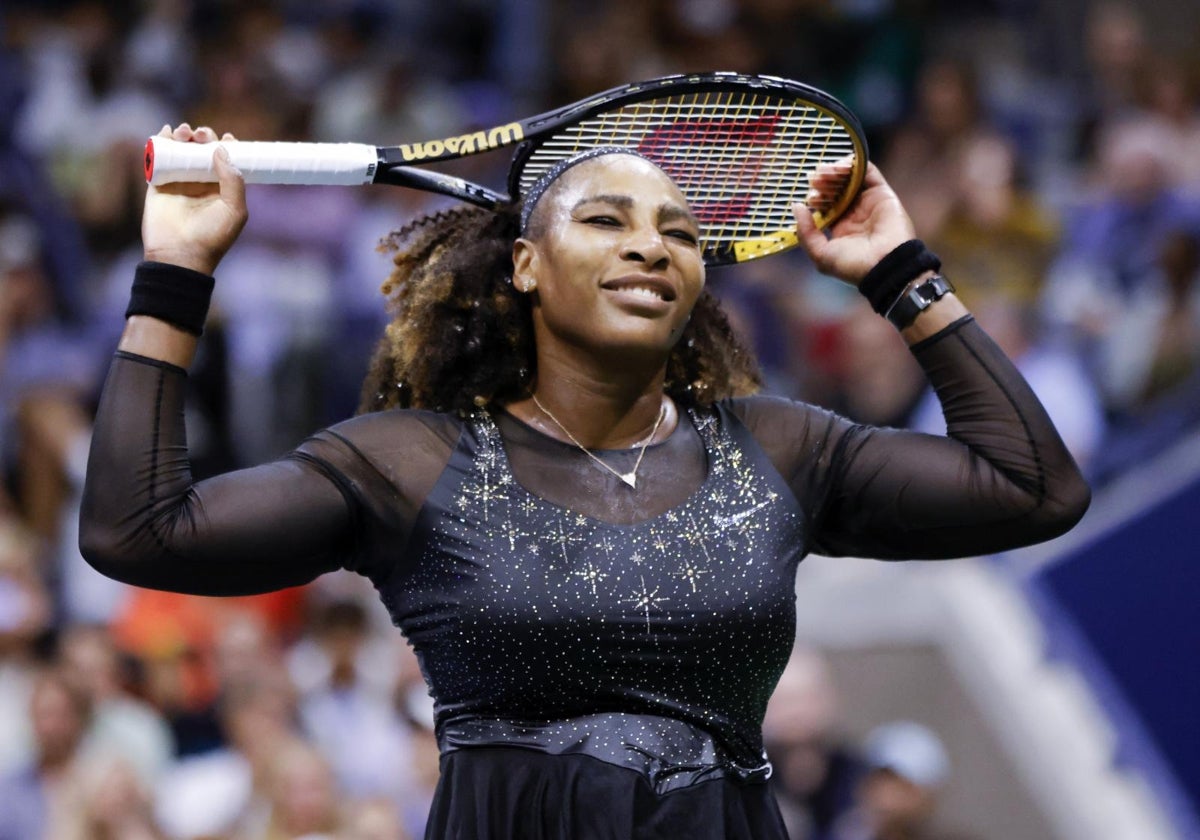 Serena Williams, en un torneo de tenis