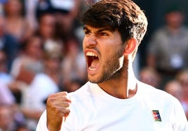 Dónde ver en televisión y online Alcaraz - Fritz y a qué hora es el partido de semifinales de Wimbledon hoy