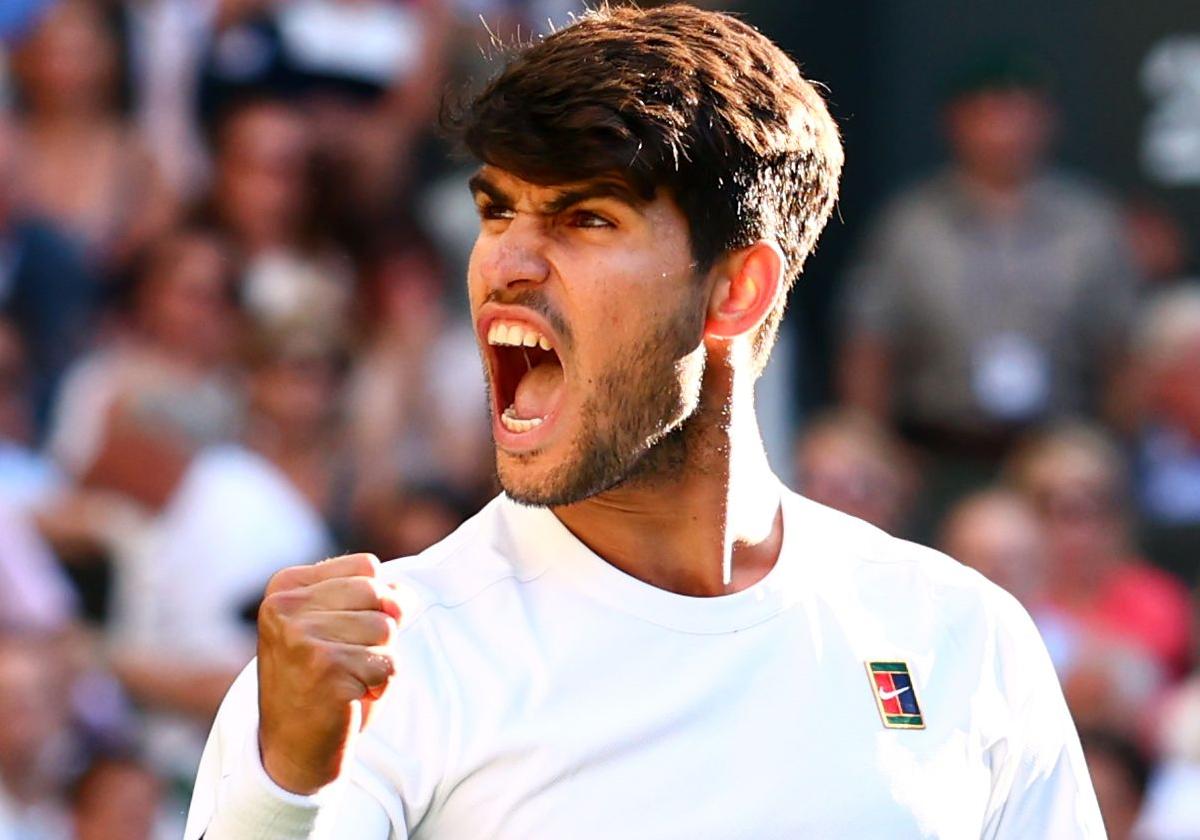Dónde ver en televisión y online Alcaraz - Fritz y a qué hora es el partido de semifinales de Wimbledon hoy