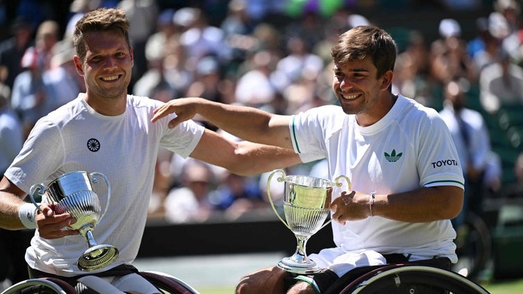 Martín de la Puente, de la foto con Nadal a levantar el título de Wimbledon en dobles