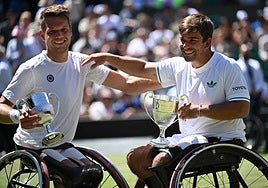 Martín de la Puente, de la foto con Nadal a levantar el título de Wimbledon en dobles