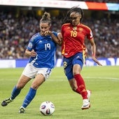 Salma Paralluelo: «Ahora empieza otra Eurocopa, en seis días tenemos una final»