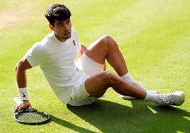 Sinner emerge imperial para destronar a Alcaraz en la Catedral