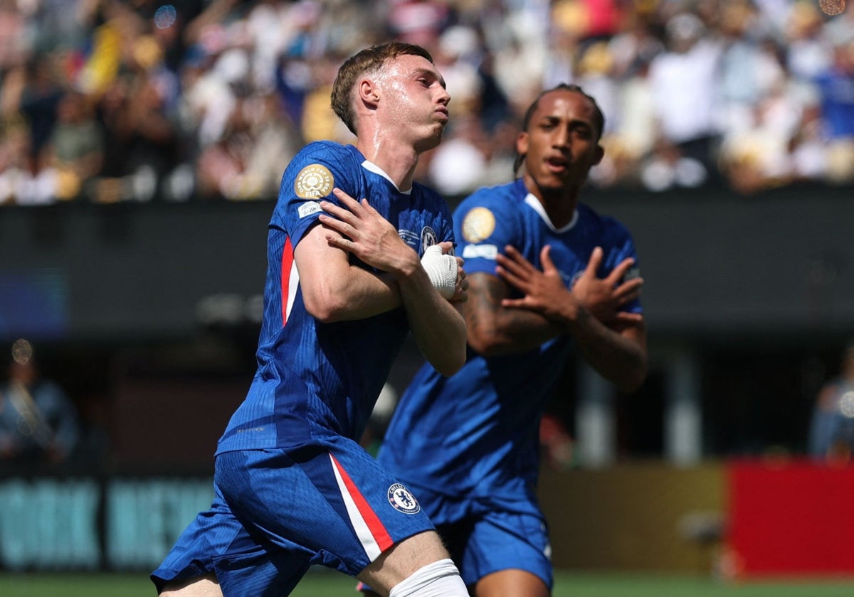 Cole Palmer abrió el marcador ante el PSG