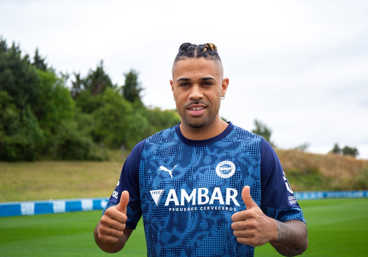 Mariano Díaz, en su nueva etapa con el Deportivo Alavés