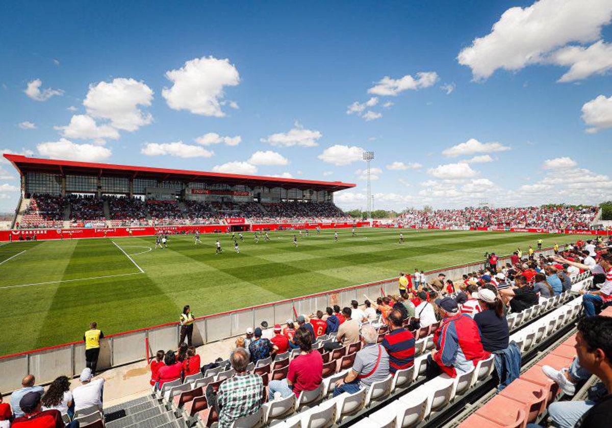 El Estadio Jesús Navas, durante un partido