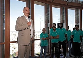 Pedro Fernández, sobre la inscripción del Hereda Sevilla: «Mi constancia es que está todo bien hecho»