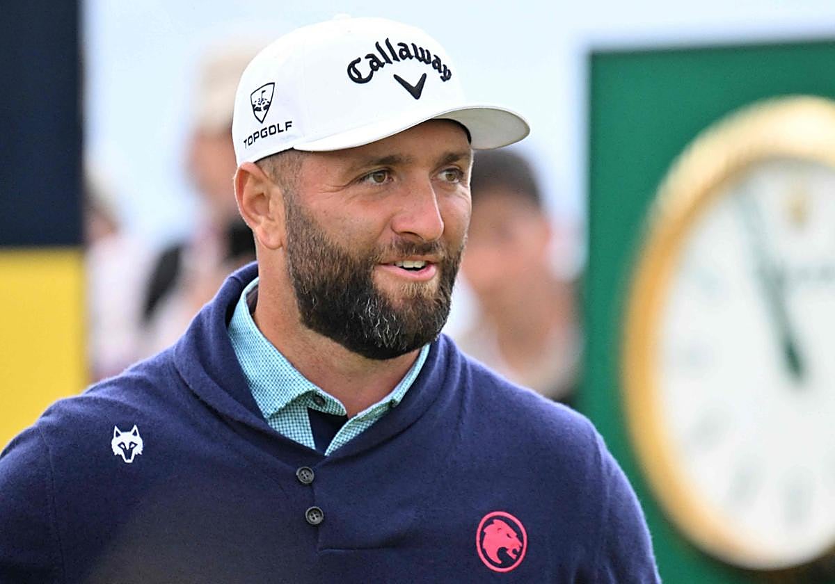 Jon Rahm en el Open Británico