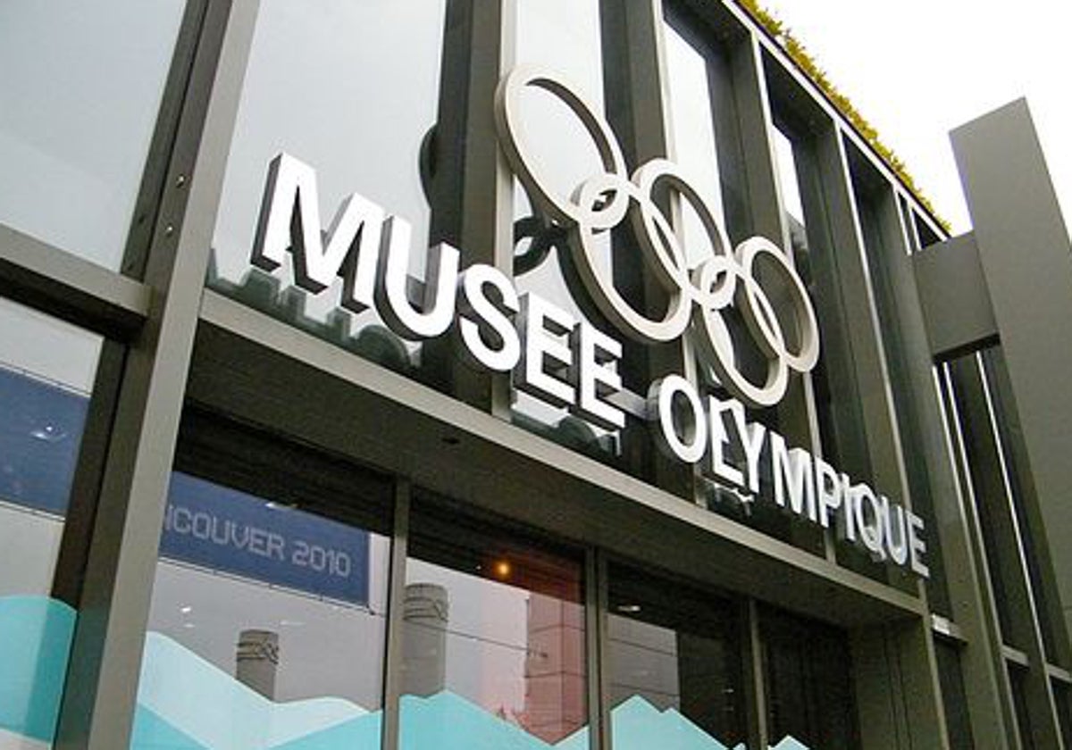 Fachada del Museo Olímpico en Lausana