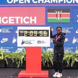 Cuando el atletismo sospechaba del bestial récord de Ruth Chepngetich
