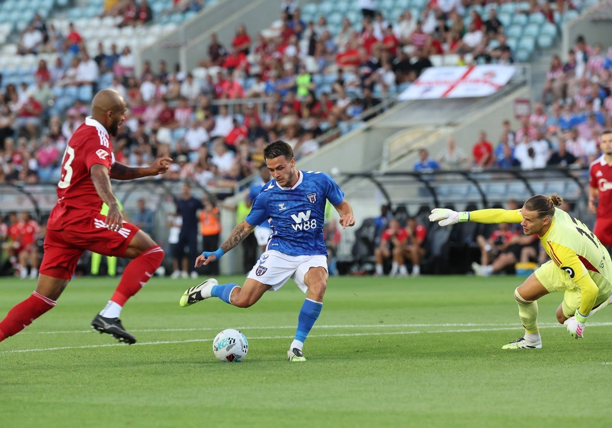 Le Fee anota el único tanto del partido para el Sunderland