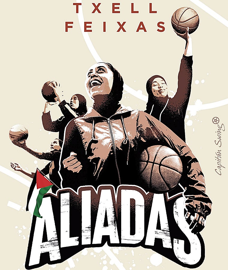 Txell Feixas: «La revolución en el campo de refugiados de Shatila es botar una pelota de baloncesto»