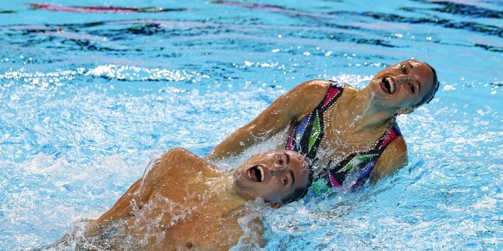 Mireia Hernández y Dennis González, plata en el dúo mixto técnico