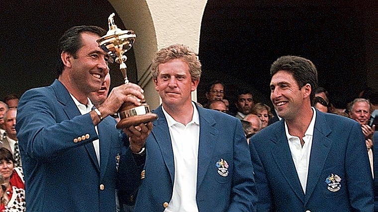 La Ryder Cup, con Seve Ballesteros y José María Olazábal, se jugó en 1997 en España, que en 2031 se convertirá en el primer país. al margen de Estados Unidos y las Islas Británicas, en acoger dos ediciones