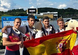 Plata mundial para el remo sevillano en Polonia