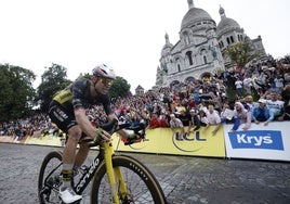 Van Aert arruina la fiesta de Pogacar en Montmartre