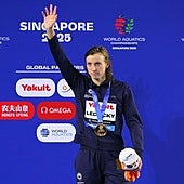 Ledecky agranda aún más su leyenda en los 1.500