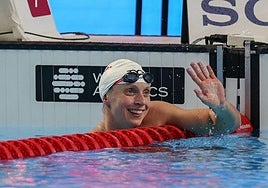 Katie Ledecky, quince años de autoridad en los 1.500