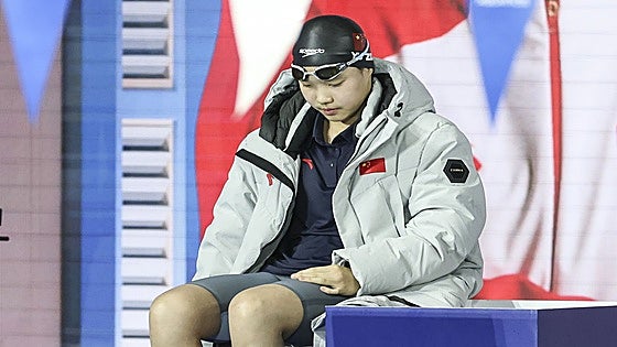 Así es Yu Zidi, la niña prodigio del Mundial de natación que rompe récords con 12 años