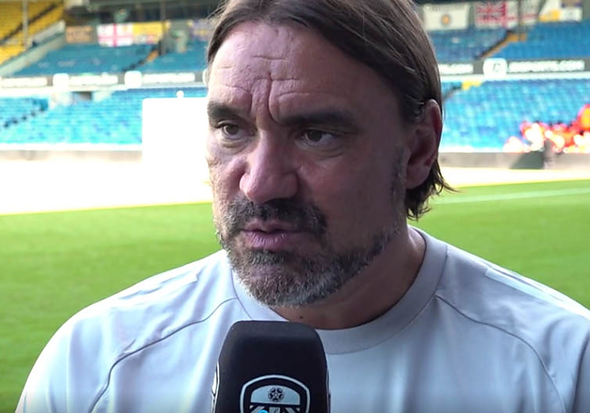 Daniel Farke, entrenador del Leeds United