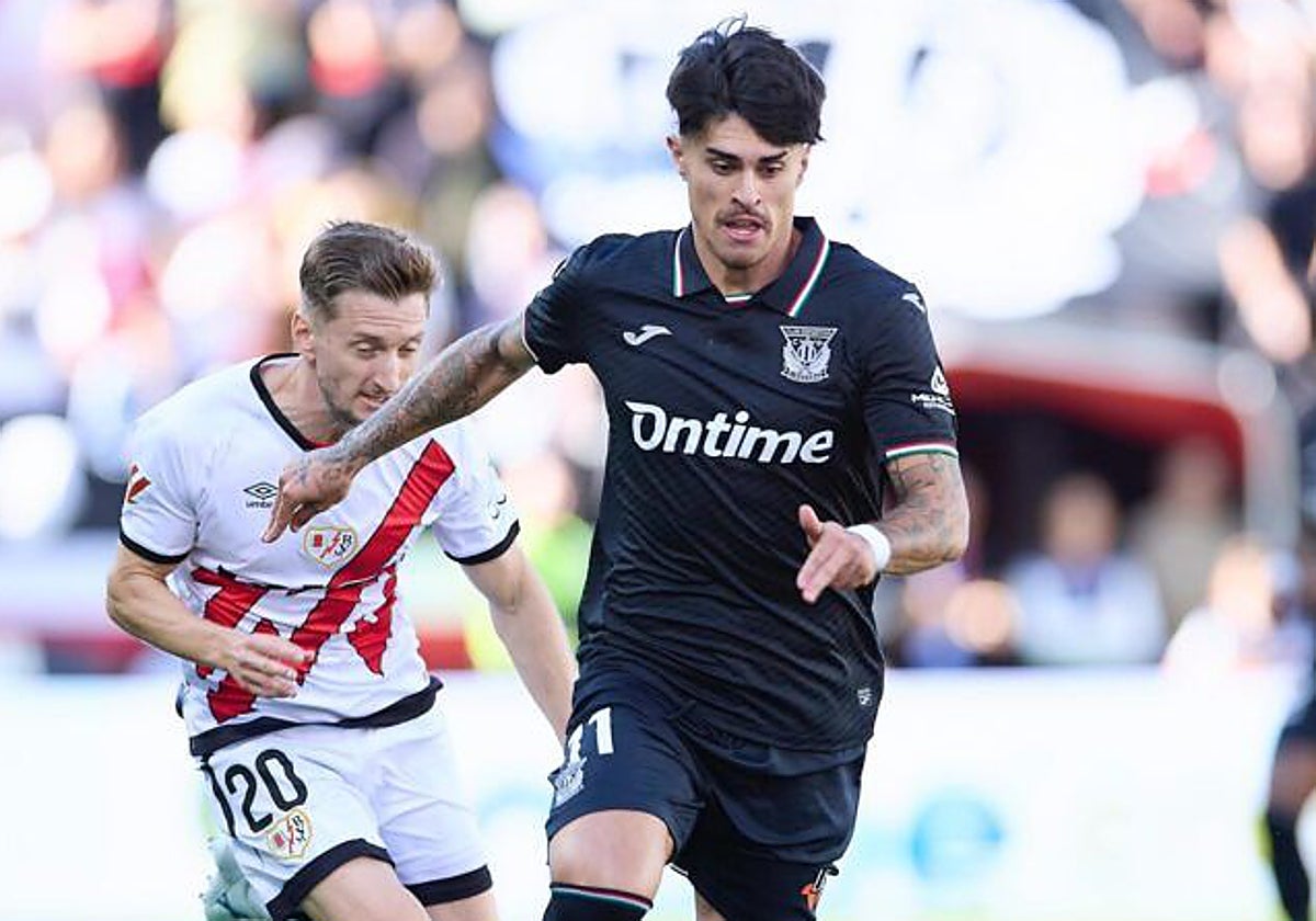 Juan Cruz supera a Balliu en el Rayo - Leganés de la pasada temporada 24-25