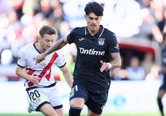 Juan Cruz supera a Balliu en el Rayo - Leganés de la pasada temporada 24-25
