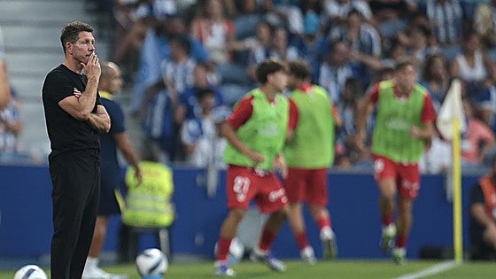 Simeone reinstala el desánimo en el Atlético