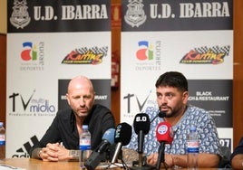 El fiasco del hijo de Maradona, un gancho mediático que no salva a la UD Ibarra de la desaparición