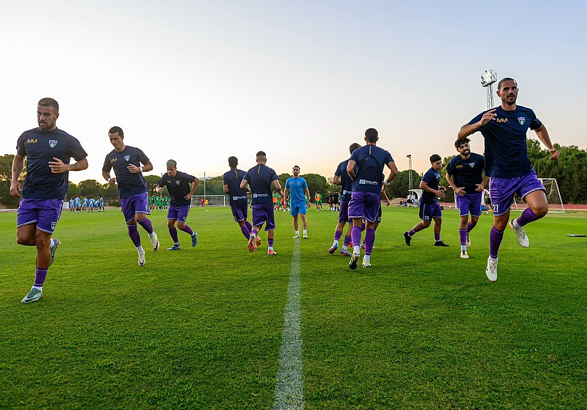 Entrenamiento del CD Unión Malacitano