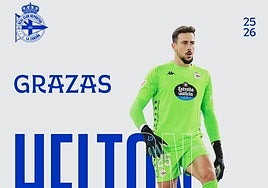 Vía libre para Álvaro Fernández, el Deportivo confirma la venta de su portero titular