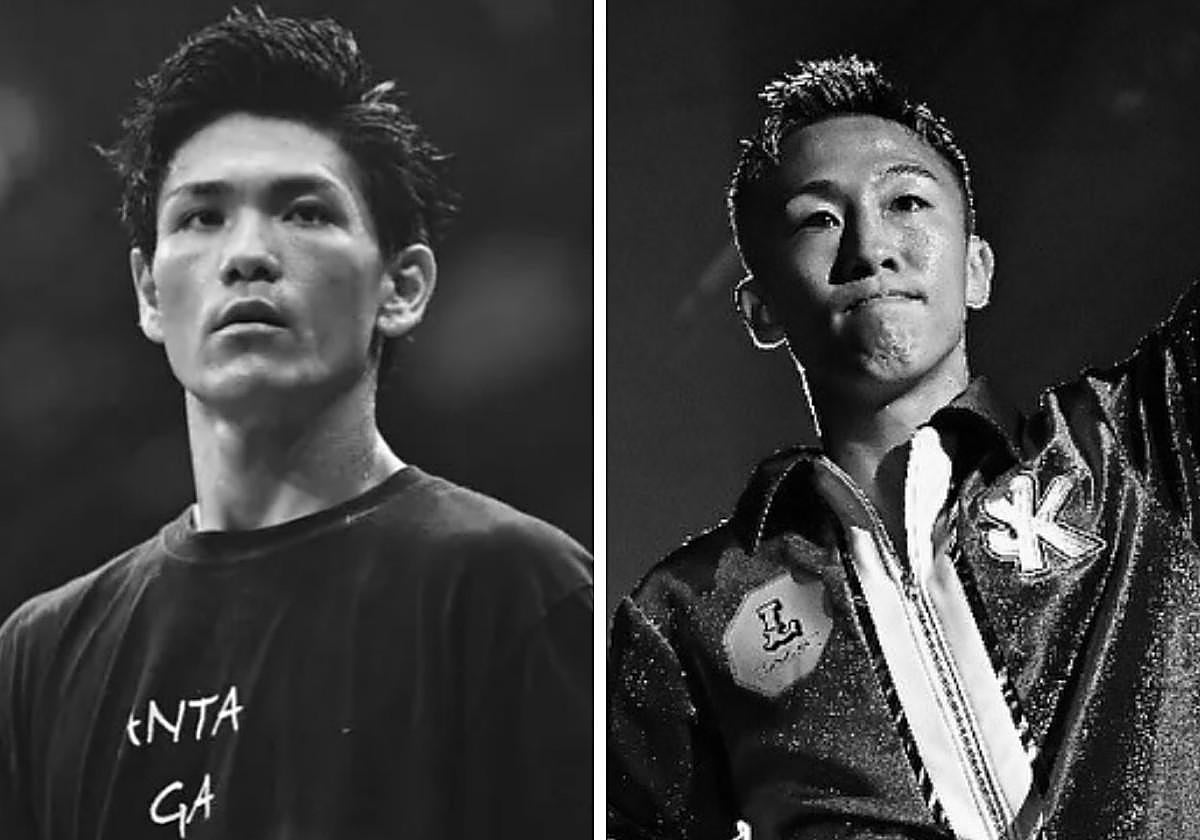 Los dos boxeadores japoneses fallecidos.