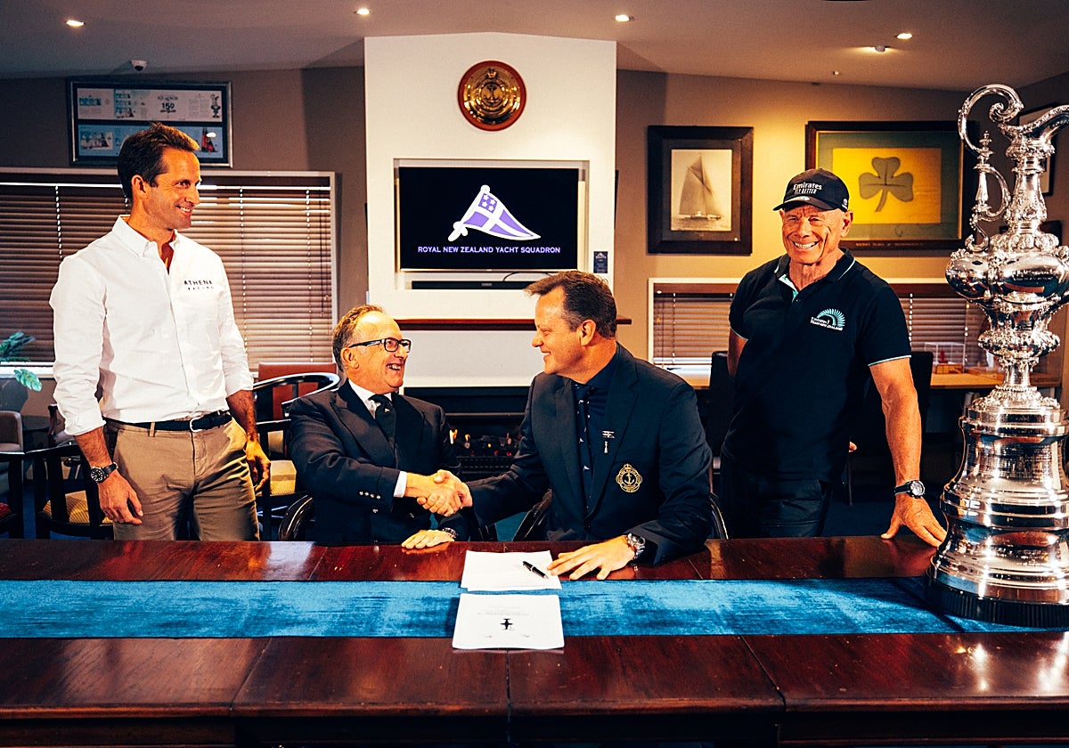 Los firmantes del Protocolo de la 38ª edición de la Copa América