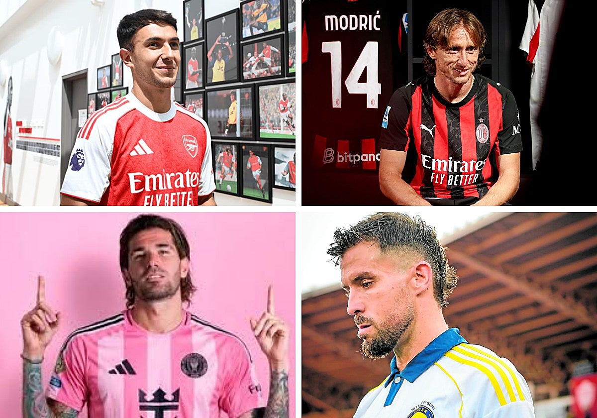 Zubimendi, Modric, De Paul e Íñigo Martínez