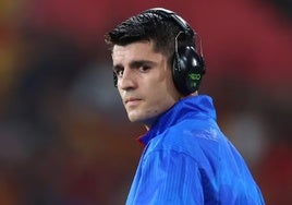 Álvaro Morata, en una imagen de la última temporada